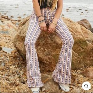 Free People Penny Stars & Stripes flare pants